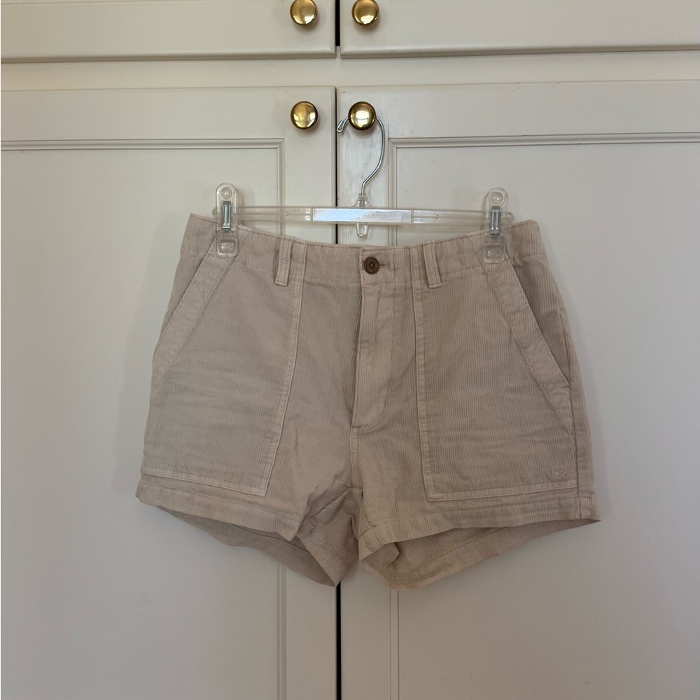 Outerknown Beige Cargo Shorts